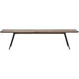 Kare Design Bank Downtown, Braun, 47 x 200 x 36 cm