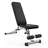 Hantelbank Klappbare Hantelbank, Home Multifunktions-Sit-Up-Board, professionelle Hantelbank, Bauchmuskel-Fitnessgerät, faltbarer Bankhocker