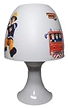 ✿ Tischlampe Kinder ✿ FEUERWEHRMANN Feuerwehr SAM personalisiert mit oder ohne Name ✿ Tischleuchte ✿ Schlummerlicht ✿ Nachttischlampe ✿ Lampe ✿
