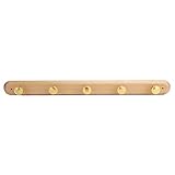 MOUMOUTEN Kleiderhaken, 5 Home Innovative Haken Wandaufhänger Wandmontierter Kleiderhaken aus Holz Für Handtuch, Schlüssel, Kleidung Für Wohnzimmer, Eingang, Schlafzimmer