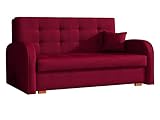 Mirjan24 Schlafsofa Viva Gold III mit Bettkasten, Bettsofa, 3 Sitzer Polstersofa mit Schlaffunktion inkl. Kissen, Sofa, Sofagarnitur, Farbauswahl, Wohnlandschaft (Kronos 02)