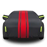 Autoabdeckung Winter für KIA Soul Cerato Sportage Sportage R Optima Rio Fcrte Autoabdeckung Waterproof Dust Protection Dirt-Repellent Car Garage Abdeckplane Auto with Cotton (Color:22,Size:Optima)