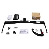 Westfalia Abnehmbare Anhängerkupplung für VW Golf 5/6 Limousine (inkl. Golf Plus, Crossgolf) (BJ 10/2003-11/2013) – Im Set mit 13-poligem fahrzeugspezifischem Westfalia Elektrosatz