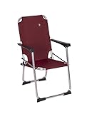 Bo-Camp Alu Kinder Stuhl Copa Rio Camping Klappstuhl Strand Garten Angel Faltbar Rot