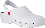 REPOSA Unisex Light Shock Clog, Weiß, 40 EU