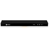 Klarstein UW60BL - Dunstabzugshaube, Unterbauhaube, Abzugshaube, Wandhaube, Energieeffizienzklasse C, 60 cm, Abluft- / Umluftbetrieb, bis zu 210 m³/h max. Abluftleistung, Edelstahl, schwarz