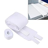 NICCOO Liebesbrücke für Matratzen mit Spanngurt, 20 X 180CM Matratzenverbinder Matratzenkeil Matratzenbrücke, Twin to King Converter Kit Ritzenfüller für Matratzen in die Lücke gelegt
