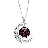 Sternenhimmel zwölf Sternbild Zeit Schmuck Halskette Weiblicher Wilder Mond Sternkombination Anhänger Schlüsselbein Kette Hip-Hop Persönlichkeit zwölf Sternbild Sternennacht Licht Halskette