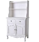 Französisches Buffet Landhausstil Küchenbuffet Anrichte Küchenschrank 141 cm Shabby Chic mxa083 Palazzo Exklusiv