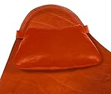 Cuero Design Pampa Mariposa Nackenkissen aus pflanzlich gegerbtem Leder in der Farbe Mariposa, 3100102