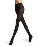 FALKE Damen Strumpfhose Softmerino W TI Wolle einfarbig 1 Stück, Schwarz (Black 3009), 42-44