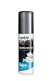 Kaps Schuhcreme Weiß – Schuhfarbe und Lederfarbe zum Schuhe Färben für Weiße Sneaker, Freizeitschuhe, Lederschuhe und Stoffschuhe Super White, 75 ml