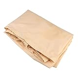 CLISPEED Sonnenblendenbeständiger Grill-Gartenblock Viereckige Bereiche Plane Überdachung Terrassenüberdachung Sonnenschutz Innenhof-Markise Xm-Segel Sonne Sommer Polyester