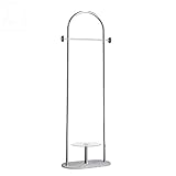 VALTEV Garderobenständer für den Eingangsbereich Edelstahl Mantel Rack Etage Schlafzimmer Kleiderbügel Marmor Multifunktionale Wäscheständer Garderobenständer Mützenbügelhalter (Color : D)