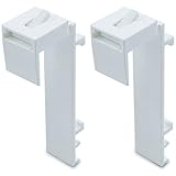 Brillant Klemmträger Klemmhalter Verstellbar für Doppelrollo Duo-Rollo Kipp Fenster Tür ohne Bohren Minirollo Klemmfix Ersatzteile mit 9-23 mm Rollos 35mm (4 Stück) 35mm (4 Stück)