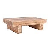 manchas Tritthocker aus Holz für den Nachttisch, tragbarer Einstufenhocker, Indoor-Outdoor-Mobilitäts-Tritthocker, für Küche, Bad und Schlafzimmer