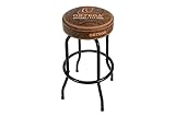Ortega Guitars gepolsterter Stage Hocker – Accessories – Brauner Hocker für Bühne, Bar, Studio, Showroom – 76 cm Höhe – Vintage Brown (OBS30V2)