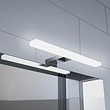 YIQAN led spiegelleuchte badezimmer 4000K natürliches weißes Licht 30cm led spiegelleucht 8w 880lm badezimmer spiegel lampe…