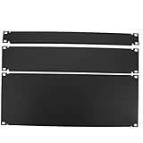 Milisten 3 Stück Schrank-Blindplatte Rack-Abdeckung Maschinenraum-Schutzabdeckung Linienrahmen-Abdeckung Flapper-Zubehör Netzteil Kabel Pc-Zubehör Professionelle Abdeckung