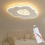 Baerolc LED Deckenleuchte Kinderzimmer, 40CM Wolkenlampe LED Deckenlampe dimmbar mit Fernbedienung 3000K-6000K 24W Kinderlampe Deckenleuchten für Kinderzimmer | Babyzimmer | Schlafzimmer | Wohnzimmer