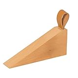 Türkeil, Türstopper, Türstopper, rutschfester Holztürkeilstopper Türstopperkeile Babyfingerschutz for das Home Office (Color : Beechwood)