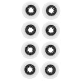 DOITOOL 8 Stück Scrollrad-Schiebetürrollen Pvc-Rollen Für Schiebetüren Badezimmertürrollen Glastürräder Ersatz Für Altmodische Suite-Glasschiebetürrollen