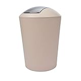 Douceur d'Intérieur Flic Flac Abfalleimer, 5.6 L Taupe