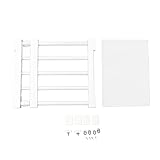Schrank-Organizer-System Erweiterbare Schrank Regale Organizer, Verstellbares Spann Regal Schrank-Organizer und Ablage Regale für Garderoben Schrank(30‑40cm / 11.8‑15.7in Length)
