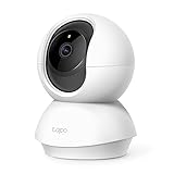 TP-Link Tapo C200 360°-WLAN-Überwachungskamera für den Innenbereich, FHD 1080P, Nachtsicht, Bewegungserkennung, Zwei-Wege-Audio, kompatibel mit Alexa und Google Assistant, für Babys/Haustiere