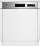 Beko bPRO 500 DFN04321W Dishwasher 60 cm, 13 Settings, Freestanding Dishwasher, Dishwasher, Undermountable, 2 Washing Levels, 4 Washing Temperatures, Red LED Display, Watersafe, White [Energy Class E]