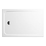 Kaldewei Duschwanne Cayonoplan 2256-5 mit Abstützsystem extraflach 80 x 100 x 1,8 cm alpinweiß