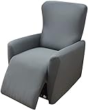 ELYSYSRL Sesselbezug, Sessel-Überwürfe Sesselschoner Weich, Antirutsch Husse für Relaxsessel Komplett, Elastisch Bezug für Fernsehsessel (Color : #26)