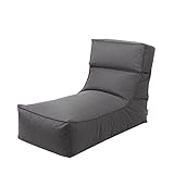 Blomus Outdoor-Lounger -Stay- Sonnenliege Bodenkissen Wasserfest (Coal)