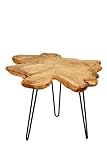 Wohnorama Beistelltisch Woody 410 Natural von Kayoom