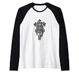 Deutscher Wald Vintage Kuckucksuhr Vogel Raglan