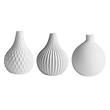 Garneck 3 Stück 1 Set Keramikvase Kleine Keramikvase Kamindekor Spiegelvase Wohnzimmer Blumenvase Decoraciones para Salas De Casa Retro-Blumenvase Blumenarrangement Vasen