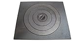 Sellon24® Gussplatte Ofenplatte Unbehandelt Gusseisen Ringset Cast Iron Herdring jg_026