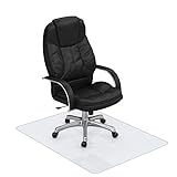 MKYOKO Bodenschutzmatte Transparent, Stuhl Unterlegmatte, Große Langlebige Matte für Stuhl und Schreibtisch, Leicht zu Reinigen (Color : A, Size : 80x120cm/31.5x47.2in)