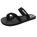 DAIFINEY Frauen flache Sommer hausschuhe rutschfeste Flops Sandalen Schuhe Flip Beach Sandalen Damenschuh Schuhe Damen Winter Schwarz