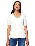 Street One Damen Palmira T Shirt, Weiß, 40 EU