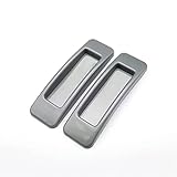 4 Stück Glasfenster Schiebetür Stark und nahtlos klebend Hilfsgriff Haushalt Kühlschrank (Farbe: Grau)