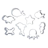 DIY Baked Marine Biology Series gezuckerter Kunststoff Eckküche Ohne Geräte (One Size)