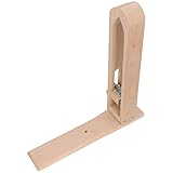 Ledernähpony, stromlinienförmiges Design, verstellbare Stretchstange aus Buchenholz, Handnähpony, einheitliches Verhältnis mit Mutter für DIY-Lederhandwerk