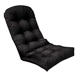 Firulab Terrassenstuhlkissen | Schaukelstuhlkissen mit hoher Rückenlehne | Outdoor-Stuhlkissen Adirondack Lounge-Kissen für Outdoor-Möbel, Innenbereich, Terrasse, Garten, Hof