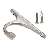 DOITOOL 1 X Hut-Wandaufhänger Edelstahl-Haken Handtuchhaken Wandhaken Kleiderbügel Türrückseite Kleiderbügel Kleiderhaken Wandhalterung Kleiderbügel Wandmontage Kleiderbügel