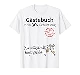 30. Geburtstag Mann Frau 30 Jahre 1993 Deko Lustig Geschenk T-Shirt