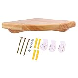 Cabilock 1 Set Eckregal Wandhängeregal Regale Zur Aufbewahrung Wandmontiertes Regal Für -Toilettenregal Wandregal Fotodusche Eckregal Kleines Regal Wandlagerregale Kosmetik