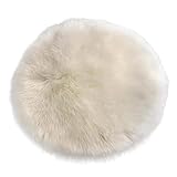 predolo Artificial Mat Fake Rug Small Shaggy Rug Non Slip Floor Carpet Seat Cushion