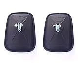 2x Außenspiegel Rückspiegel UNIVERSAL 174x120mm ø10 Bagger Traktor Baumaschinen