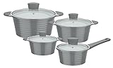 Topfset Bolero, grau, 8-tlg.
